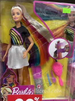 Mattel - Barbie - Rainbow Sparkle Hair - Caucasian - кукла
